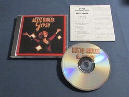 Bette Midler Gypsy Original Sountrack Recording Japan Cd AMCY-639 *No Obi Strip* - £11.68 GBP