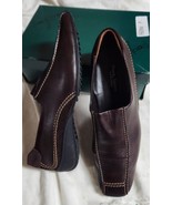 Paul Green Lucy Sport 9.5 Brown Shoes Munchen Leather Fashion Walking Women - £63.86 GBP