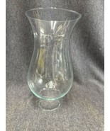 Clear Glass Hurricane Chimney Oil Lamp Shade 8&quot; Tall x 2 “ Fitter - $10.89