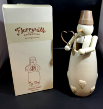 Flurryville Collection 8” Artic Bart the Snowman Nutcracker Christmas Ho... - $24.74