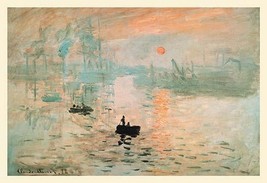 Impression Sunrise by Claude Monet - Art Print - $21.99+
