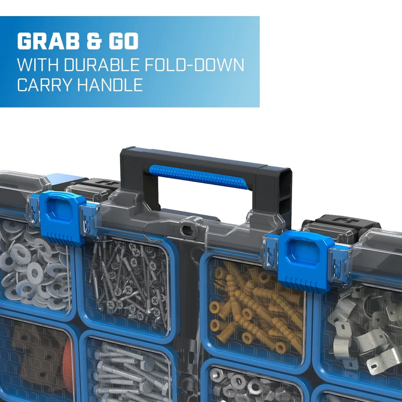 Stack System Tool Box with Removable Organizer Bins, Fits Modular Storage System Item image 8