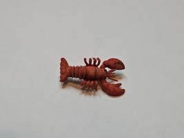 Lobster Pin/Brooch, Made in Korea, 1.5&#39;&#39; Length Red, Vintage - $24.03 CAD