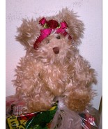Small Brown Bear Stuffed Animal Fluffy Furry Cute  - £12.05 GBP