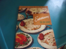 1955 Entertaining 6 or 8 Cookbook by Culinary Arts Institute - £6.38 GBP