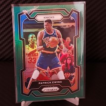 Patrick Ewing #188 2023-24 Panini Green Prizm New York Knicks - £3.94 GBP