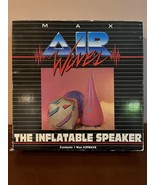 Vintage 80s Max Air Waves Inflatable Speaker - New Old Stock - Cube Shape - $435.92 MXN