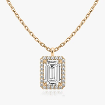 Jewels Lab Grown  Diamond Halo Pendant - $1,300.00