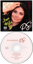 Kylie Morgan Signed 2022 P.S. EP Art Card  with Album Cover Booklet &amp; CD COA - £63.16 GBP