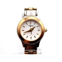 Carvelle By Bulova Quartz Watch Women New Battery Two-Tone 18mm - £19.83 GBP