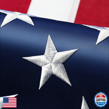 XIFAN Premium American Flag 5x8 ft for Outside, Heavy Duty Large US Flag... - $53.47