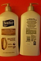 2 Pack Suave Cocoa Nourishing Lotion Deeply Conditions And Smooth Skin - £21.72 GBP
