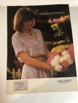 Vintage 1989 Walmart Bobbie Brooks Print Ad full page pa5 - £5.42 GBP