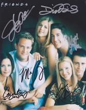  Signed 6X Cast Of Friends Tv Show Autographed With Coa Jennifer Aniston - £137.12 GBP