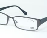 OGI Evolución 9058 944 Gunmetal / Negro Gafas Marco 55-18-140mm - $86.11