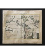 California is Island - Americas is Atlantis - Original Rare 1690 Sanson Map - $7,662.27 CAD