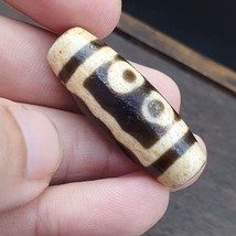 Ágata antigua indo tibetana ágata 5 ojos ágata piedra dzi decorado cuent... - $745.73 MXN
