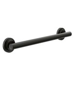 MOEN 18” Matte Black Stainless Steel Grab Bar ~ YG0718BL - $72.75