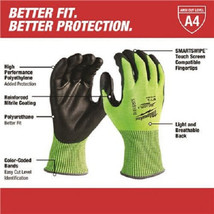 Milwaukee 48-73-8944 Cut Level 4 Polyurethane Dipped Gloves, XXL ( Pack ... - $25.00