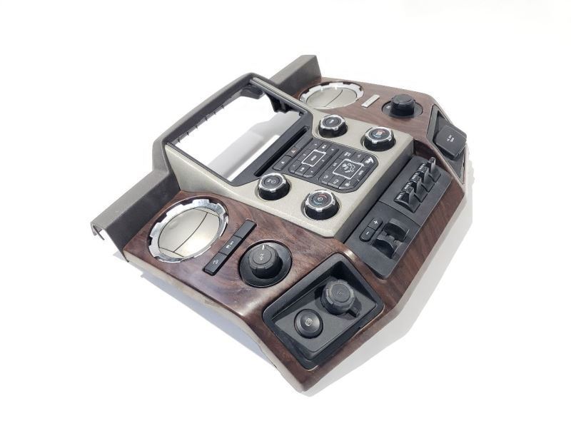 2015 Ford F250 OEM Radio Climate And Vents Wood Trim bezel Item image 9