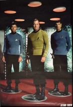 Star Trek Classic TV Series McCoy, Kirk &amp; Spock in Transporter Poster 20... - £7.63 GBP