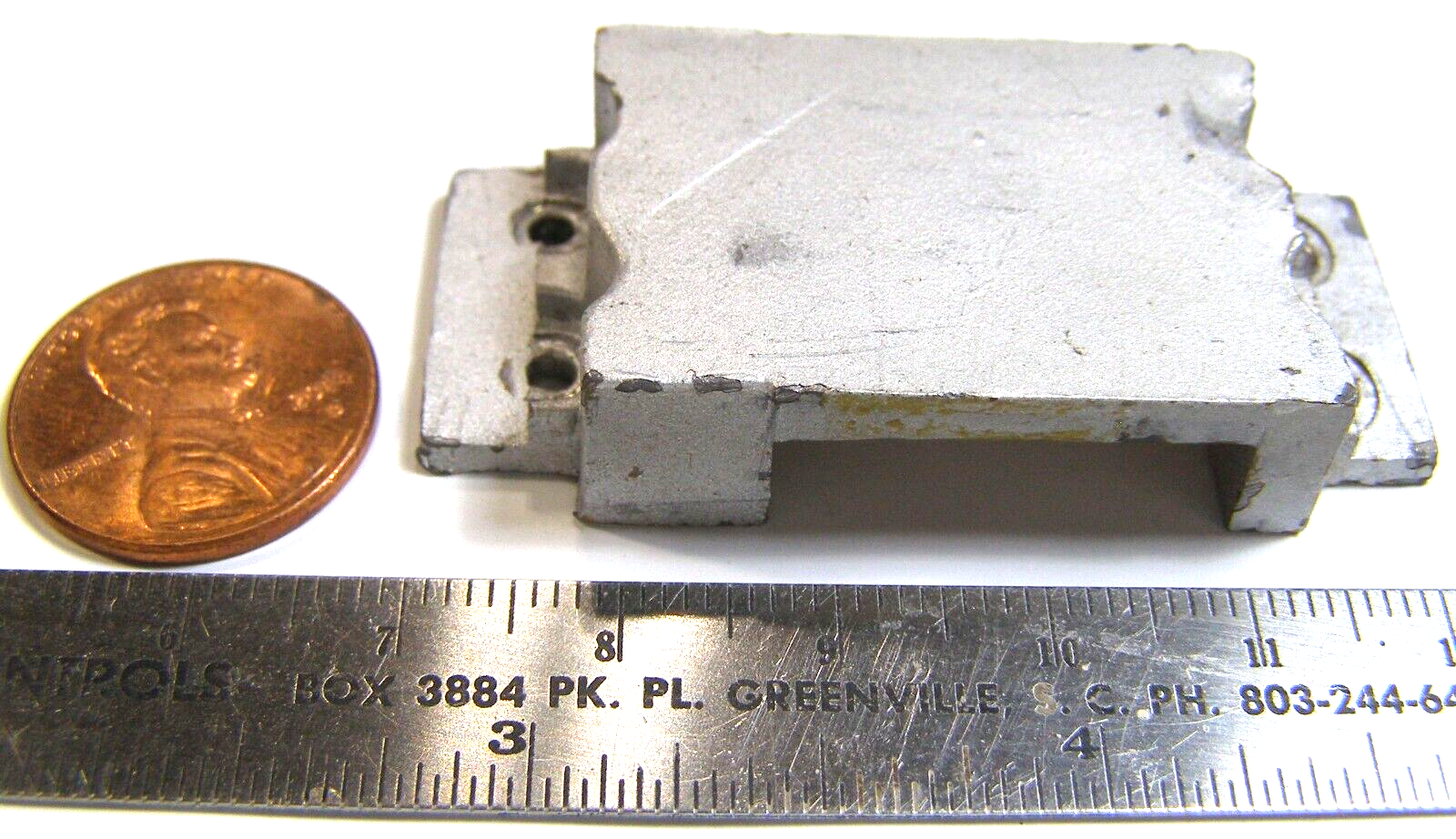 Unknown Brand Die Cast HO Scale Model RR Locomotive Part   RUC - $4.95