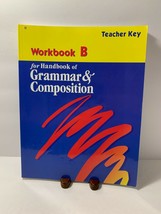 A Beka Teacher Key Workbook B for Handbook of Grammar &amp; Composition - $3.90