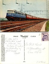 Train Railroad Associated Electric Industries Ltd. Rugby Uncancelled Postcard - £7.39 GBP