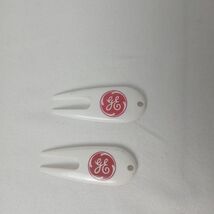 Plastic Golf Divot Tool GE General Electric lot of 2 - $9.54