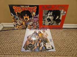 Lot de 3 disques Frank Zappa : 200 Motels, Chunga&#39;s Revenge, Mothermania - £68.08 GBP