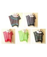 KG50 Elephant Batik Caftan Plus Kaftan Poncho Hippy Women Blouse Top up ... - $24.90