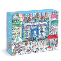 Galison Michael Storrings Market in Bloom  2000 Piece Puzzle Fun and Challengin - £20.09 GBP