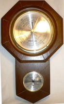 VINTAGE JASON EMPIRE WEATHER STATION THERMOMETER BAROMETER JAPAN - $577.51 MXN