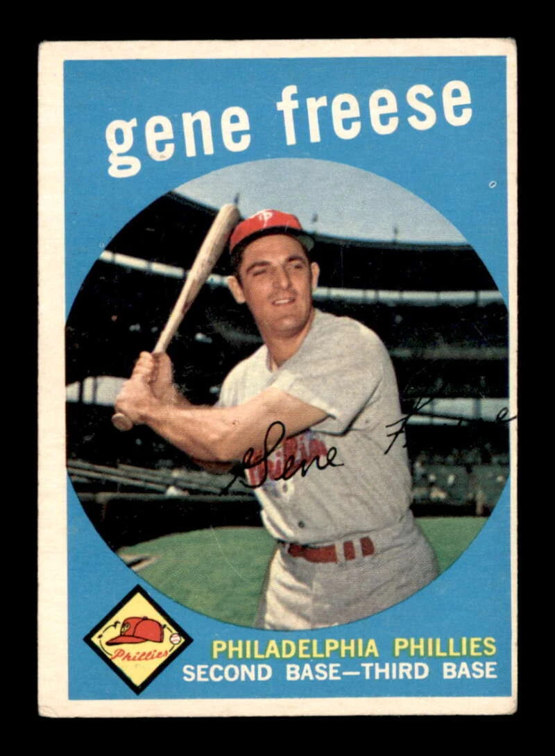 Vintage 1959 Topps #472 Gene Freese VG/VGEX - €5,58 EUR Vintage 1959 Topps #472 Gene Freese VG/VGEX - €5,58 EUR