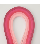 Quilling Paper 5 colors A05 Pink Shades Width 1 / 3 / 5 mm, 5 Packs - $12.50