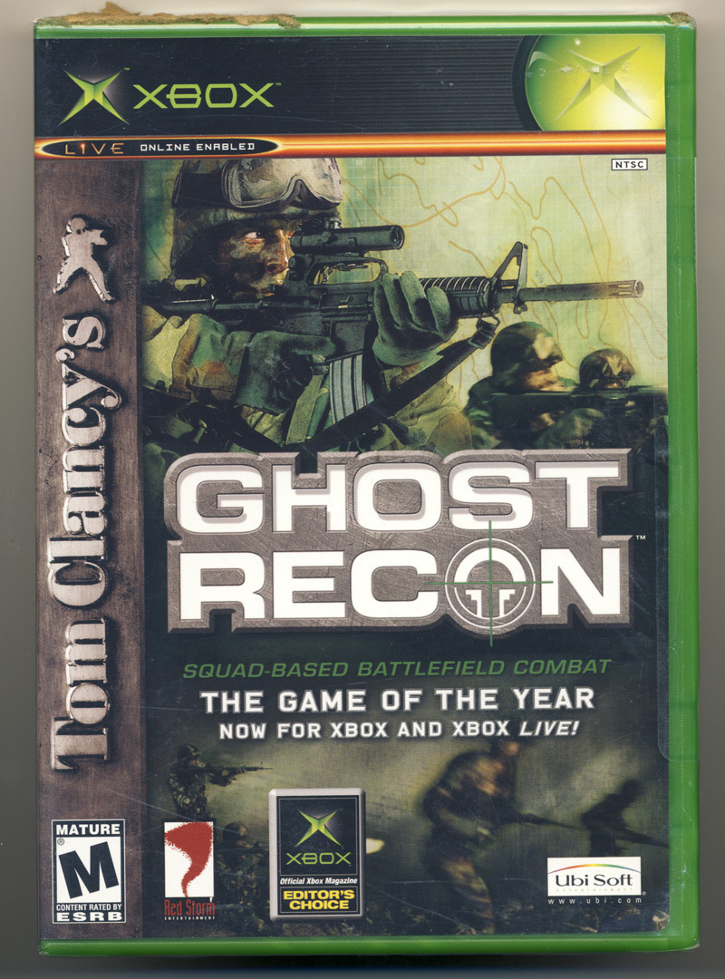 Tom Clancy's Ghost Recon (XBox) New and Sealed - $9.50