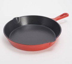 Geoffrey Zakarian 10&quot; Colored Cast-Iron Skillet    USED - £38.67 GBP