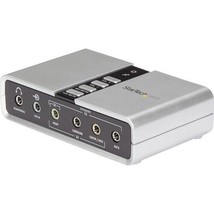 Startech 7.1 USB Audio Adapter External Sound Card - £75.84 GBP