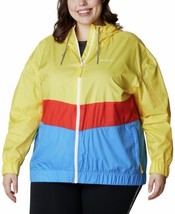 Columbia Womens Activewear Plus Size Sandy Sail Windbreaker Jacket,Size 2X - £46.36 GBP