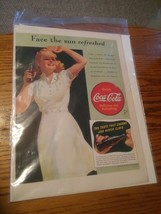 015 VTG Birds Eye Foods 7 &amp; Coca Cola Advetisement 1941 Paper Ad - £9.37 GBP