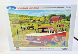 Eurographics Puzzles Grandpa's Old Truck American Classics 1965 Ford F-100 - £11.84 GBP