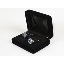 Men J.Valintin Cufflinks by Vitorofolo for French Cuff Shirt V35-10 Silver Stone image 4