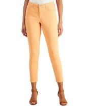 Women’s Style &amp; Co Orange Curvy Skinny Leg Jeans Size 10 Stretch NEW NWT - £14.10 GBP