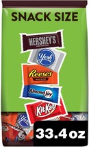 Hershey Assorted Chocolate Flavored Snack Size Easter Candy Party Pack 3... - $29.50