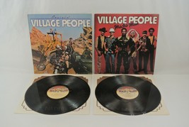 Village People Cruisin&#39; &amp; Macho Man Lot of 2 Records Vinyl LP Casablanca VG+ - £12.12 GBP