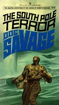 An item in the Art category: Paperback Cover Poster -DOC SAVAGE -The South Pole Terror (1974) Poster 14"x 24"