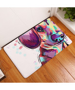 Colorful Cartoon Dog Print Floor / Door Mat 15.7&quot; x 23.6&quot; x .315&quot; (P) - $41.04 CAD
