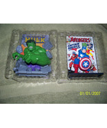 lot of {2] marvel comic characters action figures {the avengers, the inc... - £12.59 GBP