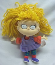 Vintage 1997 Mattel Rugrats Angelica Girl 5&quot; Mini Doll Toy Figure Nickelodeon - £11.83 GBP