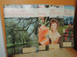 Lot of 9 Organic Gardening and Farming Magazines 1960 flowers vegetables... - $16.19